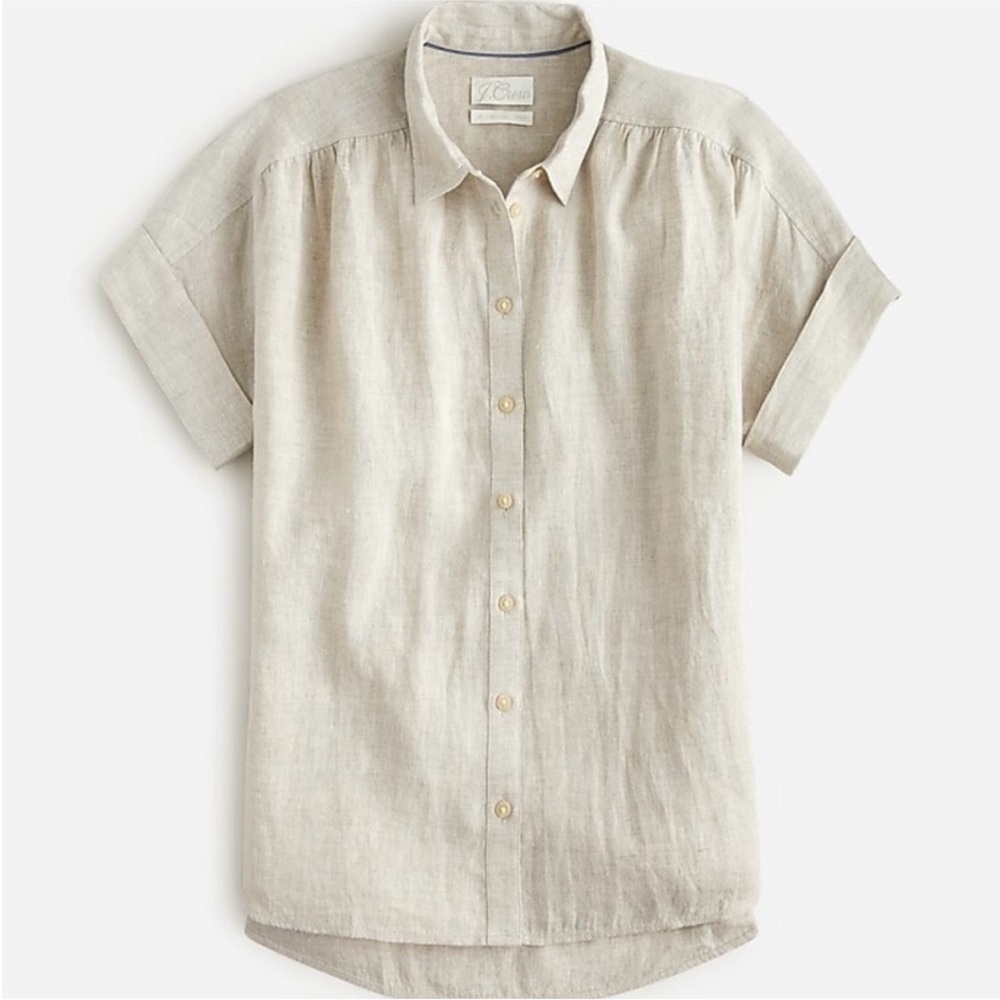 I.Crew Baird McNutt Irish linen shirt, size M